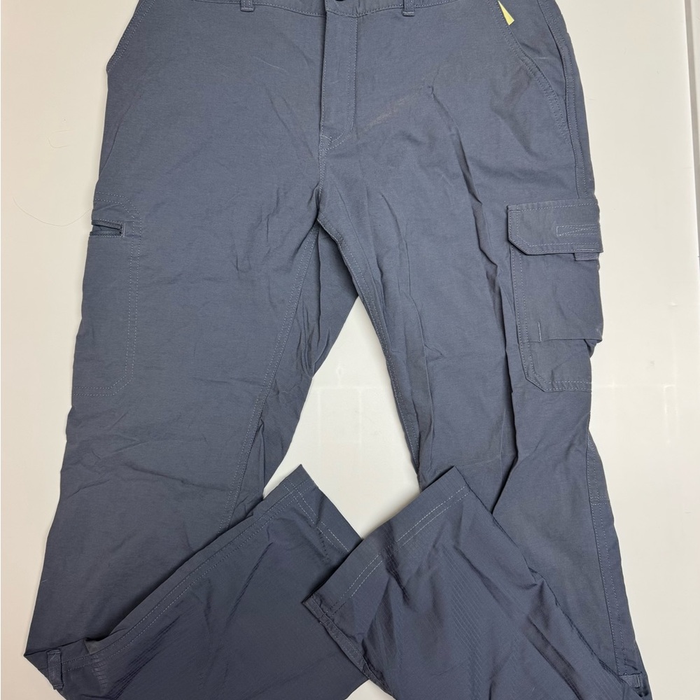Women's Cargo Pants - GrayBlue